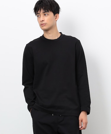 コットンスムース ジャケットTシャツ （長袖）