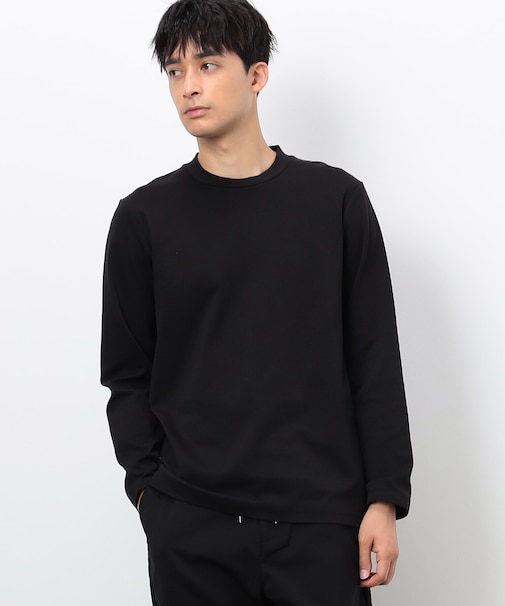 コットンスムース ジャケットTシャツ （長袖）
