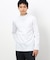 コットンスムース モックネックＴシャツ  （長袖）