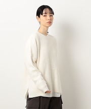 片畦 BIGニット プルオーバー