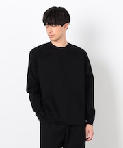 シルキーポンチ 長袖Tシャツ