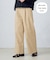【美しいベーシックパンツ】裏メッシュ チノパンツ