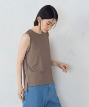ベーシック テレコ タンクトップ