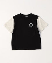 サークルプリント 半袖Tシャツ