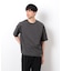 【セットアップ対応】リネンライク ポリエステル 布帛Ｔシャツ