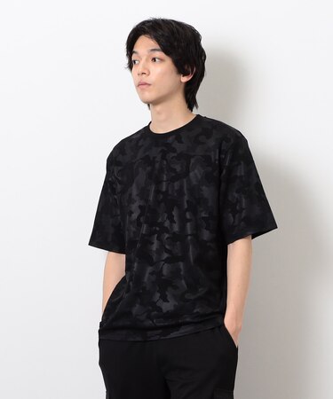 エンボスプリント Ｔシャツ