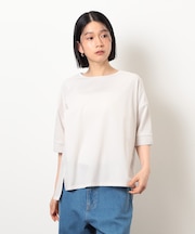 【接触冷感・抗菌防臭】アシンメトリーTシャツ