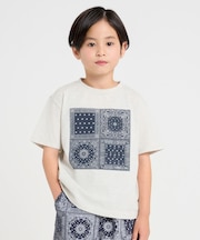 バンダナプリント Tシャツ