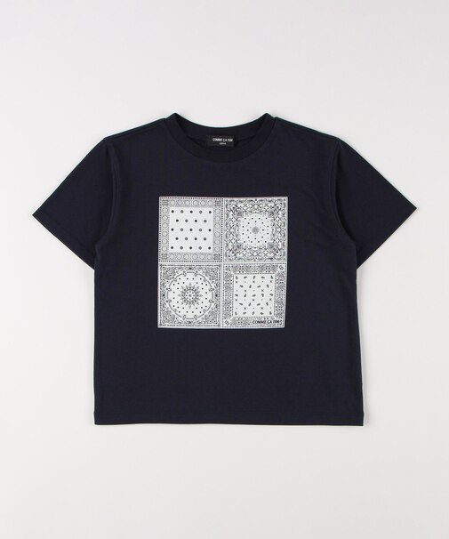 バンダナプリント Tシャツ