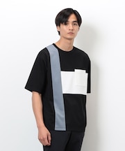 ブロッキングTシャツ