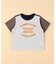 フロッキープリント Tシャツ(ベビーサイズ)