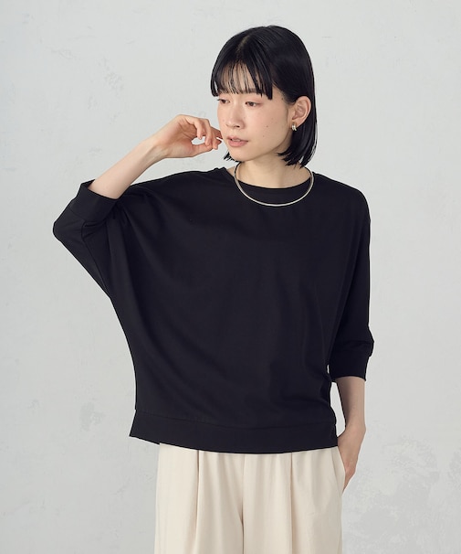 【接触冷感】ドルマンTシャツ