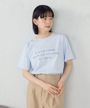 グリッター ロゴTシャツ
