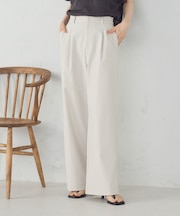 【美しいベーシックパンツ】裏メッシュ チノパンツ
