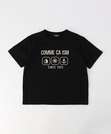 エンボス プリント Tシャツ