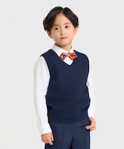 ベーシック ニット ベスト (100-130cm)