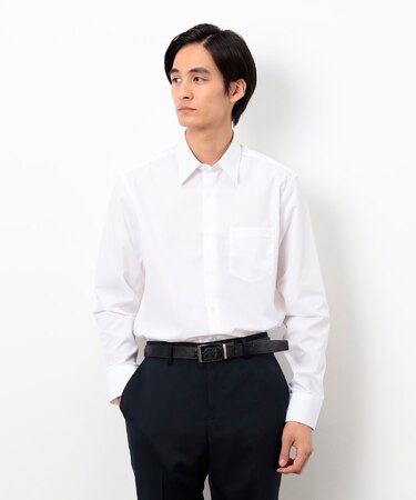 【イージーケア加工】レギュラーカラードレスシャツ
