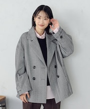 オーバーサイズ Pコート