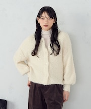 ネップシャギー 2WAY カーディガン