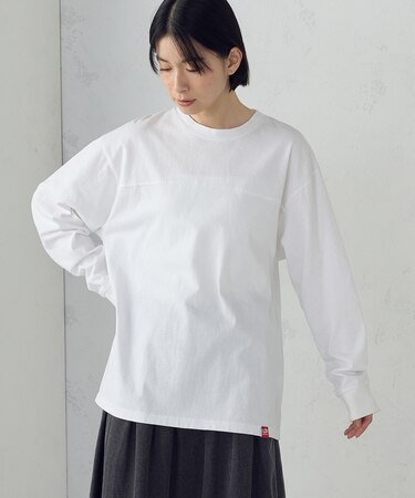 ヨーク切替えロングTシャツ