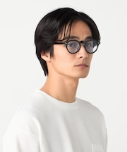 フラットレンズ クラウンパント型 サングラス