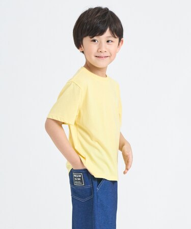 サークルプリント 半袖Tシャツ