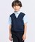フェイクレイヤード 半袖シャツ(100-130cm)