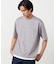 【吸水速乾】フェイクレイヤードTシャツ