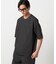【吸水速乾】リネンライクポリエステル 布帛Tシャツ