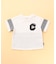ギンガムチェック 切り替え 半袖Tシャツ(ベビーサイズ)