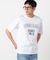シルケット天竺 ロゴプリントTシャツ