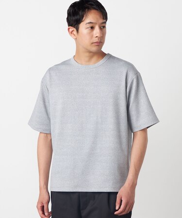 チェックジャガードTシャツ
