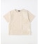 バンダナ柄プリント 切替半袖Tシャツ