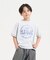配色ステッチTシャツ