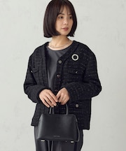 【雑誌掲載商品】仕切りミニボストン
