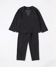 ノーカラージャケットセットアップスーツ(140cm-160cm)