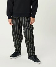 ストライプ テーパードパンツ