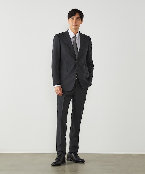 DELEGANT ピンストライプスーツ