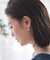 【sauvage peau 】メタルドロップピアス