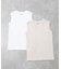 【Hanes / ヘインズ】クルーネックノースリーブTシャツ/コットン100/ノ