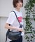 【Ampersand / アンパサンド】Soft croissant bag S