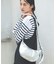 【Ampersand / アンパサンド】Soft croissant bag S