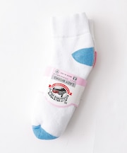 【THE RAILROAD SOCK/レイルロードソック】3組ソックス/ホワイト