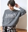 【AMERICANA×MICA＆DEAL/ アメリカーナ×マイカ】ロゴニット