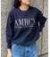 【AMERICANA×MICA＆DEAL/ アメリカーナ×マイカ】ロゴニット
