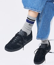 【MES CHAUSSETTES/メ・ショセット】Line Logoソックス/靴