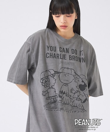 【JOHNBULL/ジョンブル】PEANUTS プリントTシャツ / スヌーピー