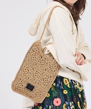 【Swaraj /スワラージ】手編みペーパーラフィアBAG/トートバッグ/ハンド