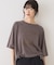 シアーロゴオーバーサイズTシャツ