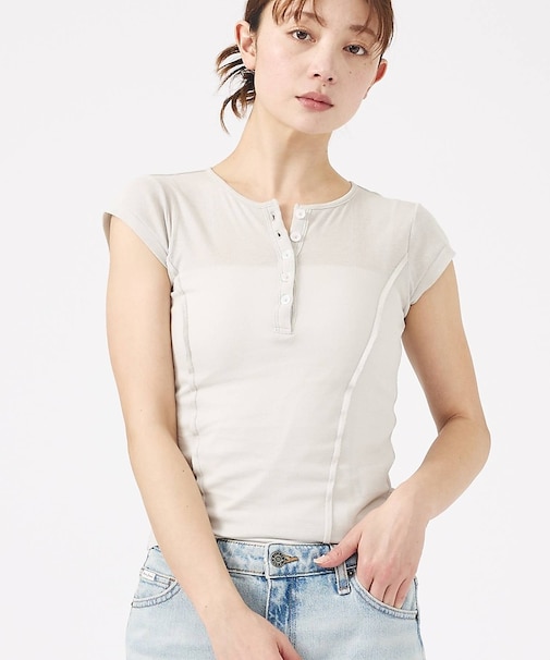 【MILLER/ミラー】Light Prib Henly S/S Tee / ラ